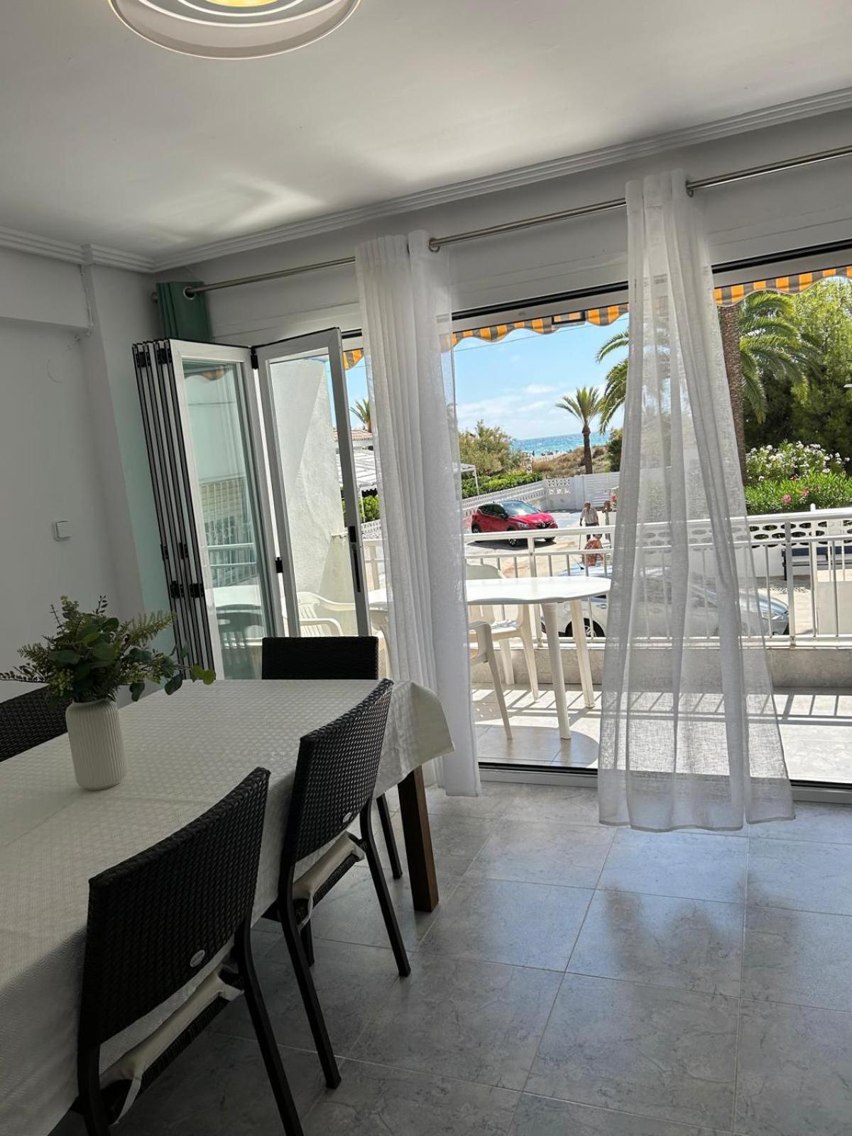Sea View Apartment, First Line On The Beach, Remote Work Canet d'En Berenguer Εξωτερικό φωτογραφία